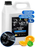 Полироль для кожи, резины и пластика "Polyrole Shine" глянцевый блеск 