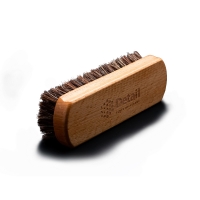  Щетка для очистки кожи, 14.5x4.5 см, натур. ворс