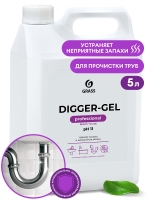 Средство щелочное для прочистки канализационных труб "DIGGER-GEL"